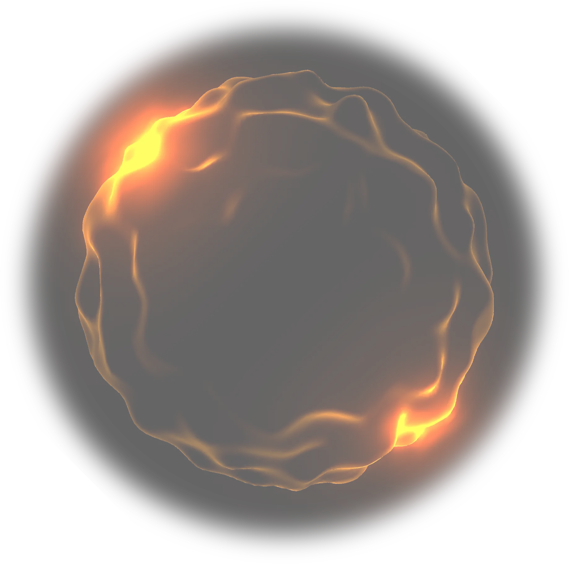 Background sphere shape